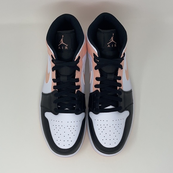 Nike Air Jordan Retro I Mid Arctic Orange Crimson - Picture 4 of 8